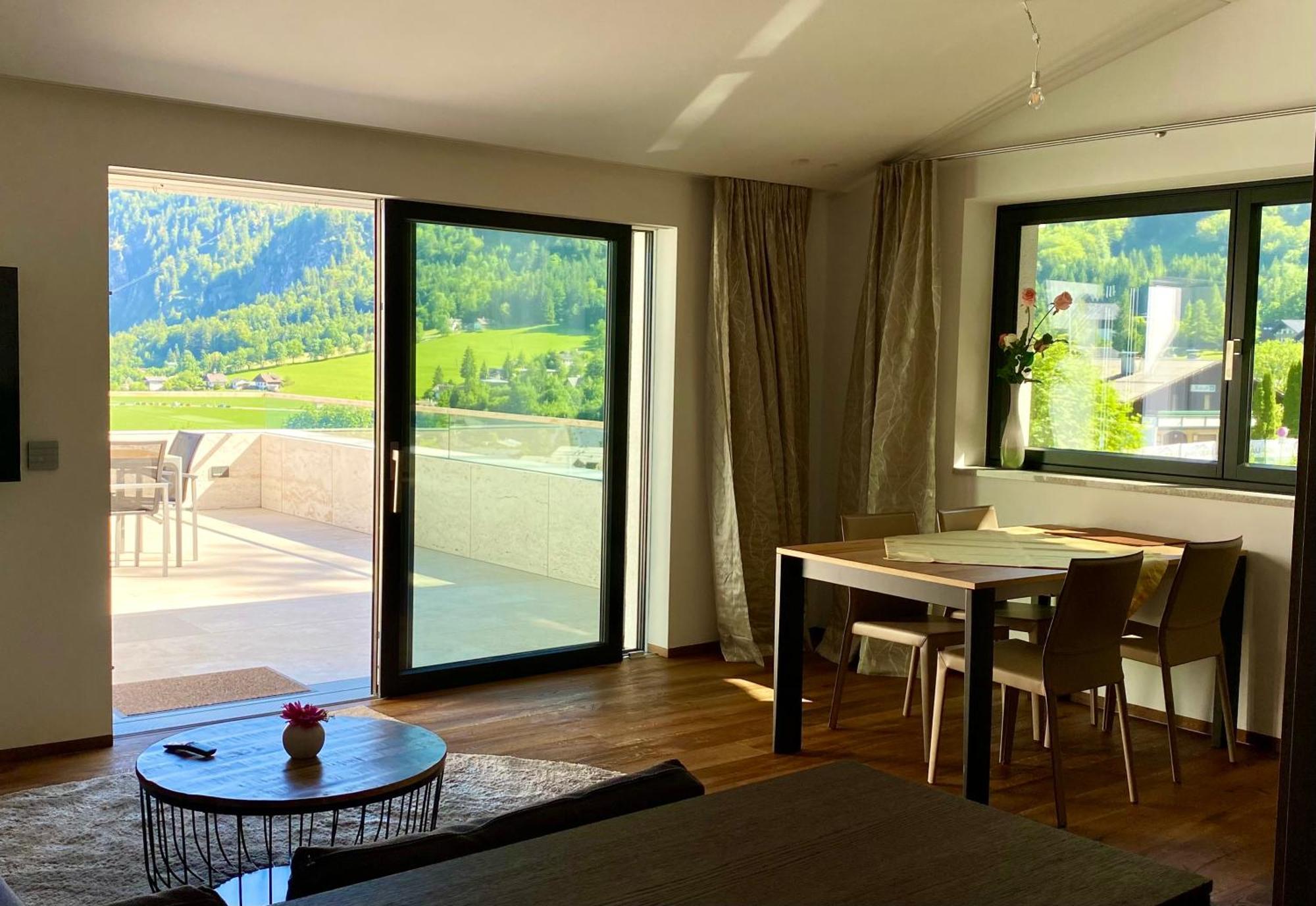Ferienwohnung Moderne FW Thiel Sankt Gilgen Exterior foto